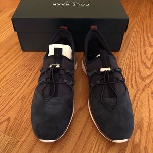 Close Haan sneakers.